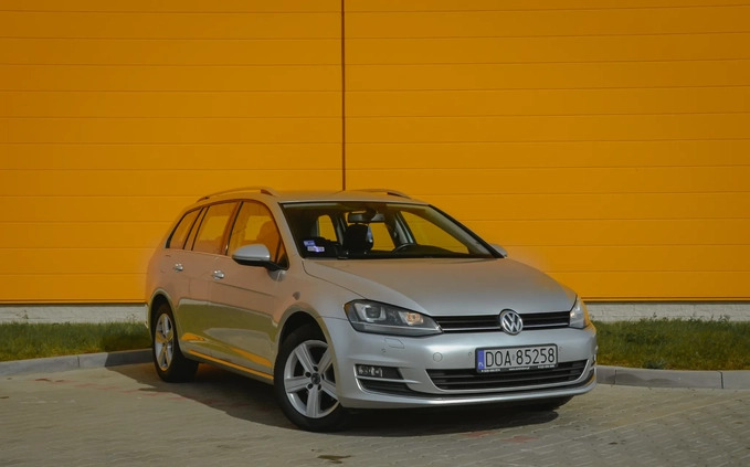 Volkswagen Golf cena 44900 przebieg: 220981, rok produkcji 2016 z Wrocław małe 667